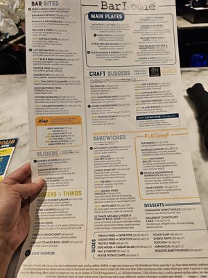 Menu photo 8 Bar Louie - Winter Park Winter Park, FL