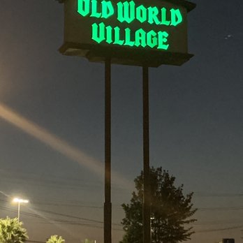Grinderz - Look for The Old World Village Lighted Neon Sign diagonally across from Costco @ Grinderz in Huntington Beach July 2019 - Burgers Near Me - Huntington Beach, California