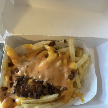 In-N-Out Burger - It's sooo small the container is overpowering. - Fast Food Near Me - Upland, California In-N-Out Burger - It's sooo small the container is overpowering. - Fast Food Near Me - Upland, California