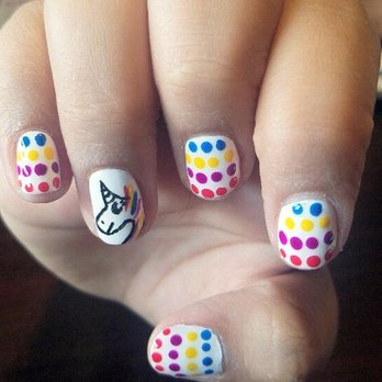 Exp Salon - Thank You Sarah for this amazing Unicorn design you did for my daughter. She absolutely loves it. - Nail Salons Near Me - Portland, Oregon