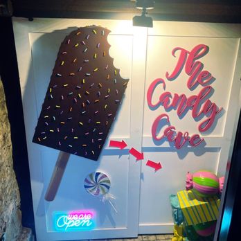 The Candy Cave - The Candy Cave, you have to walk down the stairs to get here. Kind of hidden. - Candy Stores Near Me - Auburn, California