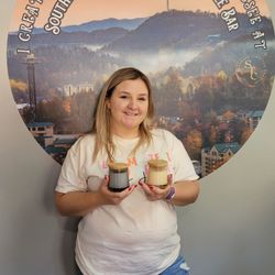 Southern Timeless Candles - Happy customer, she was a record holder for 7 scents in one candle! It smelled amazing! Check our Facebook page to see what scents she used.