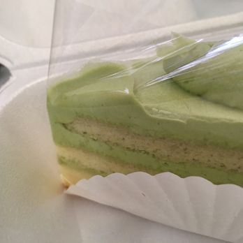 Arai Pastry - Green Tea Cake (smushed a little during travel) :( - Bakeries Near Me - Tempe, Arizona Arai Pastry - Green Tea Cake (smushed a little during travel) :( - Bakeries Near Me - Tempe, Arizona