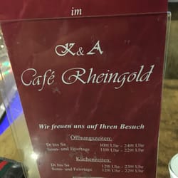 Cafe Rheingold - Öffnungszeiten