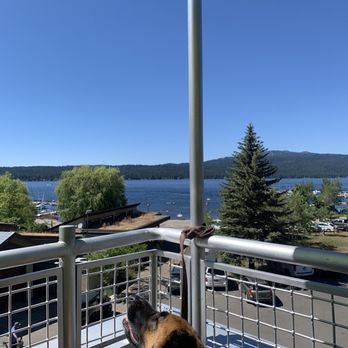 Salmon River Brewery - View featuring our dog - Restaurants Near Me - McCall, Idaho Salmon River Brewery - View featuring our dog - Restaurants Near Me - McCall, Idaho