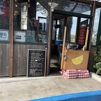 Dad's Luncheonette - Order booth. Menu on the left (already sold out of chips at 12:30!) - New American Near Me - Half Moon Bay, California Dad's Luncheonette - Order booth. Menu on the left (already sold out of chips at 12:30!) - New American Near Me - Half Moon Bay, California