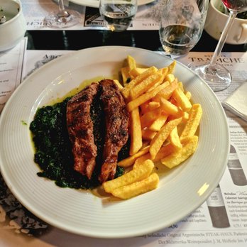 Arizona - Lammfilet mit Spinat und Pommes - Steakhouses Near Me - Hamburg, HH