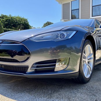 Ormond Auto Coatings - Full Premier Detail with Graphene Detailer on this Tesla Model S! - Auto Detailing Near Me