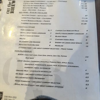 Off The Rails Brewing - Wine selection - Breweries Near Me - Pocatello, Idaho Off The Rails Brewing - Wine selection - Breweries Near Me - Pocatello, Idaho