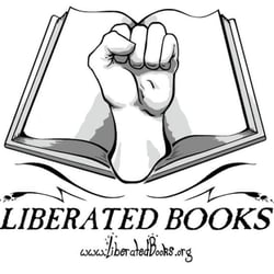 Liberated Books - logo, from website