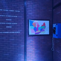 Escape Room South - The help phone