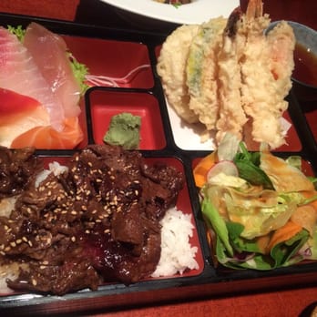 Yokozuna Japanese Restaurant - Beef bento box with sashimi - Japanese Near Me - Edmonton, Alberta Yokozuna Japanese Restaurant - Beef bento box with sashimi - Japanese Near Me - Edmonton, Alberta