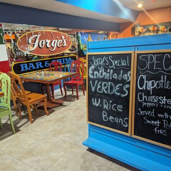 Jorge's Kitchen - a chalkboard menu in a restaurant - Delis Near Me - Central Valley, New York Jorge's Kitchen - a chalkboard menu in a restaurant - Delis Near Me - Central Valley, New York