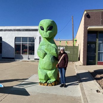 Invasion Station - Alien statue - Souvenir Shops Near Me - Roswell, New Mexico