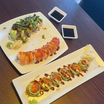 Rock N Roll Sushi - Legends Roll (Zeppelin) Jam Sesh The Unplugged Roll (Scorpions) OMG thanks to our server she truly was on point in Suggesting these rolls. - Sushi Bars Near Me - Spring, Texas