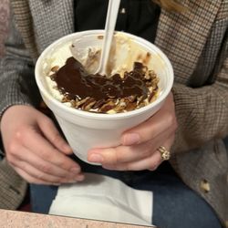 Gayety Chocolates & Ice Cream - Mud Sundae (I think that's what it's called. Lots of chocolate!)