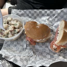 Lox Bagel Sandwich