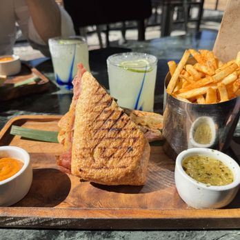 Chaak Kitchen - Cubano torta with spicy fries. - Cocktail Bars Near Me - Tustin, California