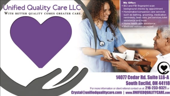 Unified Quality Care - home care agency in South Euclid, OH