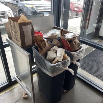 Chipotle Mexican Grill - Here's what you get to see you when you walk in and then you walk out. Absolutely no management or awareness - Fast Food Near Me - Lakeville, Minnesota