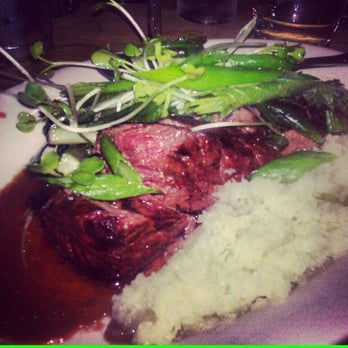 Black Bottle - Steak med. Rare w daikon - New American Near Me - Bellevue, Washington