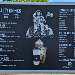 Denovo Coffee - Menu, 11.17.2023