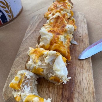 Avery's Maryland Grill - Crab and cheese pretzel - Seafood Near Me - Frederick, Maryland