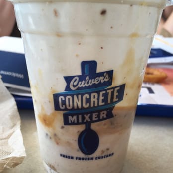 Culver's - Reese's pieces & salted Carmel concrete mixer. - Fast Food Near Me - St.Cloud, Minnesota