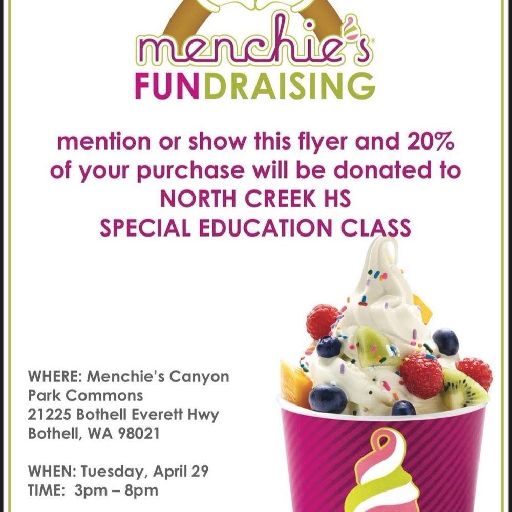 Menchie's Frozen Yogurt - Fundraiser the cashier wouldn't honor. - Ice Cream & Frozen Yogurt Near Me - Bothell, Washington Menchie's Frozen Yogurt - Fundraiser the cashier wouldn't honor. - Ice Cream & Frozen Yogurt Near Me - Bothell, Washington
