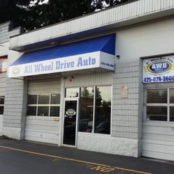 All Wheel Drive Auto - The outside of the shop
