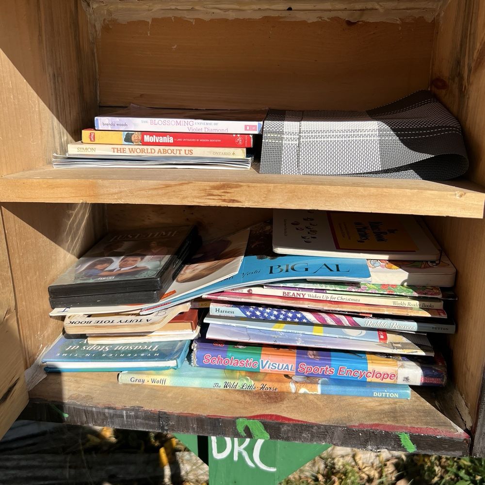 Deep Root Center Little Library - Books Inside (10/12/25) - Community Book Box Near Me - Canton, New York Deep Root Center Little Library - Books Inside (10/12/25) - Community Book Box Near Me - Canton, New York