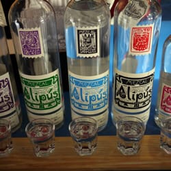 Alipus Endémico - Mezcal flight (180 pesos): a great deal and will knock you on your ass--share with a friend!
