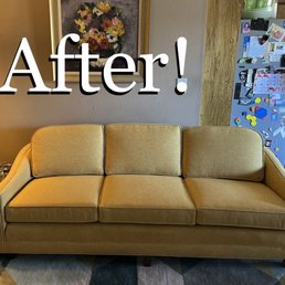 Couch after. Amazing results. Couch after. Amazing results.