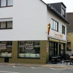 Da Serafino - Eiscafé "Da Serafino" (ehemals "Cortina") in Darmstadt-Wixhausen nach der Renovierung