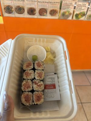 Dragon Kitchen Brown Rice Sushi by null