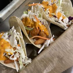 Cafe Max - Shrimp tacos