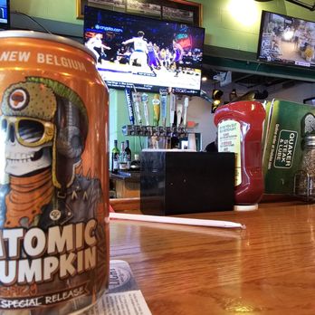 Quaker Steak & Lube - Drink - Voodoo Ranger Atomic Pumpkin @ nascar side bar - Steakhouses Near Me - Council Bluffs, Iowa Quaker Steak & Lube - Drink - Voodoo Ranger Atomic Pumpkin @ nascar side bar - Steakhouses Near Me - Council Bluffs, Iowa