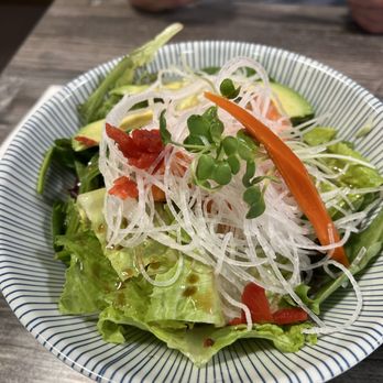 Hako - Salmon Sashimi salad. - Sushi Bars Near Me - Irvine, California Hako - Salmon Sashimi salad. - Sushi Bars Near Me - Irvine, California