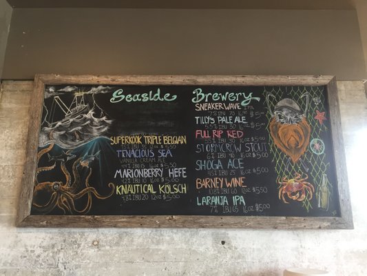Menu photo 5 Seaside Brewing Company Seaside, OR Menu photo 5 Seaside Brewing Company Seaside, OR