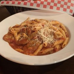 GrapeVine's Casual Italian Dining - Penne & Sausage Pasta