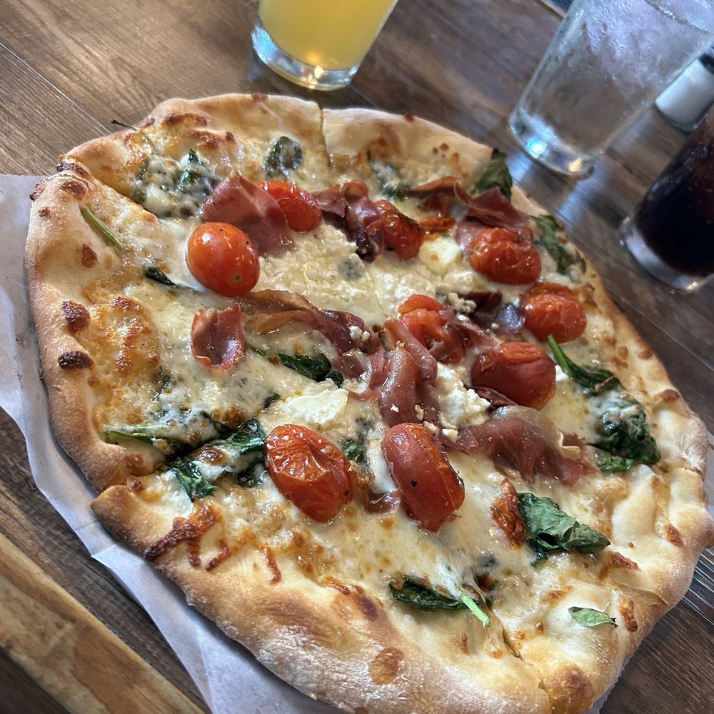 Local Pie - Bluffton - The Parm Princess, an olive oil based pie - Pizza Near Me - Bluffton, South Carolina Local Pie - Bluffton - The Parm Princess, an olive oil based pie - Pizza Near Me - Bluffton, South Carolina