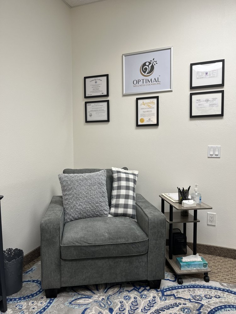 OPTIMAL WELLNESS COUNSELING 8333 Foothill Blvd, Rancho Cucamonga