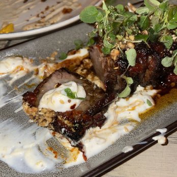 Byblos Miami - Must order Short Rib Kebab: had a smoky flavor and SO tender - Mediterranean Near Me - Miami Beach, Florida
