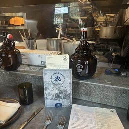 Sitting at the chefs table Sitting at the chefs table