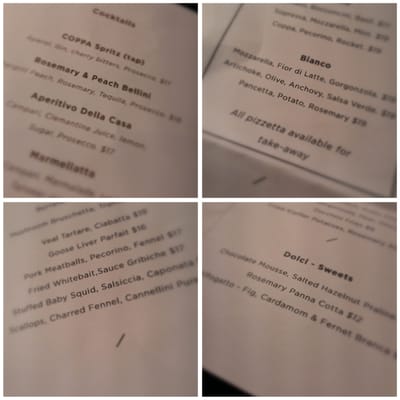 Menu photo 1 Coppa Spuntino Brisbane, QLD