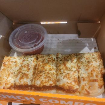 Little Ceasers Pizza - Half of the order of cheese breadtsicks with marinara - Pizza Near Me - Glen Burnie, Maryland Little Ceasers Pizza - Half of the order of cheese breadtsicks with marinara - Pizza Near Me - Glen Burnie, Maryland
