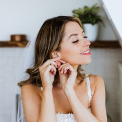 Make Me Up - Bridal makeup Laguna beach, we also did teeth whitening the month before!