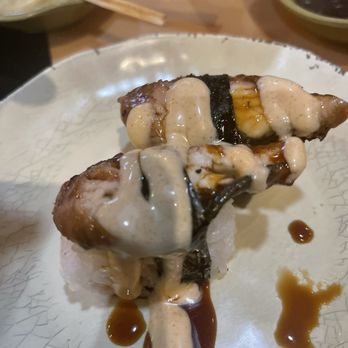 Sushi Factory - 104. Eel Nigiri - Sushi Bars Near Me - Melbourne, Florida Sushi Factory - 104. Eel Nigiri - Sushi Bars Near Me - Melbourne, Florida