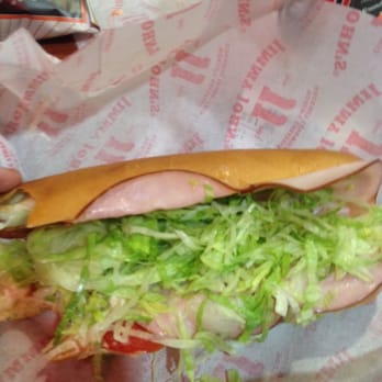 Jimmy John's - Looks like veggie overload but believe me, there was plenty of ham, bacon and cheese on this sandwich. - Sandwiches Near Me - Orlando, Florida Jimmy John's - Looks like veggie overload but believe me, there was plenty of ham, bacon and cheese on this sandwich. - Sandwiches Near Me - Orlando, Florida