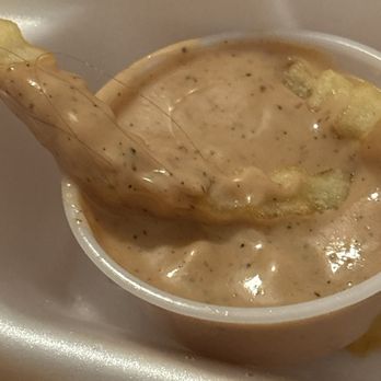 Raising Cane's Chicken Fingers - HAIR in the Cane's Sauce - Fast Food Near Me - Pompano Beach, Florida Raising Cane's Chicken Fingers - HAIR in the Cane's Sauce - Fast Food Near Me - Pompano Beach, Florida